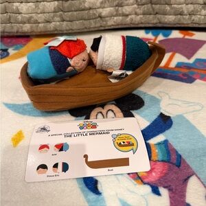 Disney The Little Mermaid Plush Tsum Set
